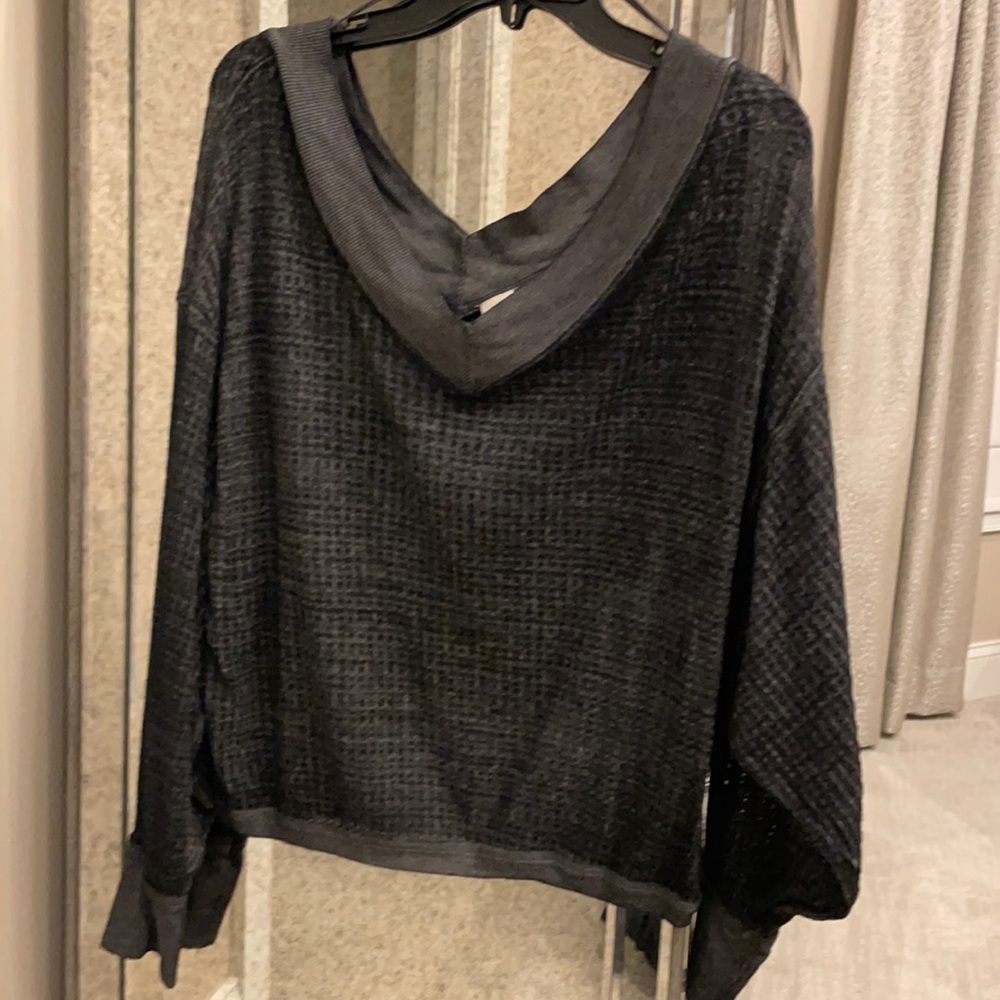 Free People V-neck (and back!) sweater